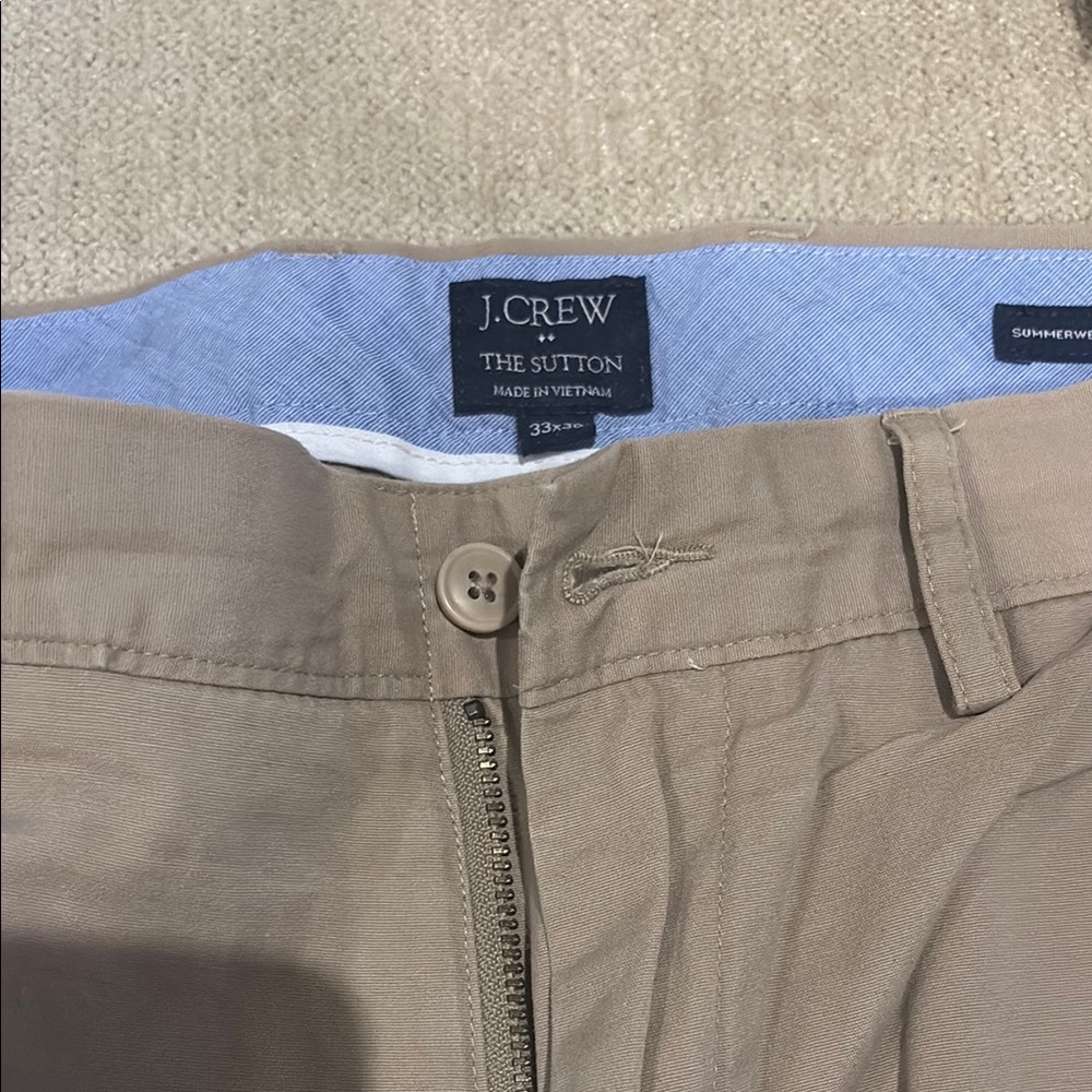 J. Crew Men's Tan Pants